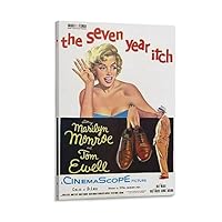マリリン・モンロー　ポスター　７枚セット Amazon.co.jp: The Seven Year Itchクラシックポスター マリリン