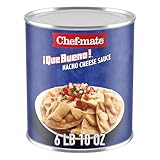 Chef-mate Que Bueno Nacho Cheese Sauce, Queso, 0 Grams Trans Fat, 6 lb 10 oz, #10 Can