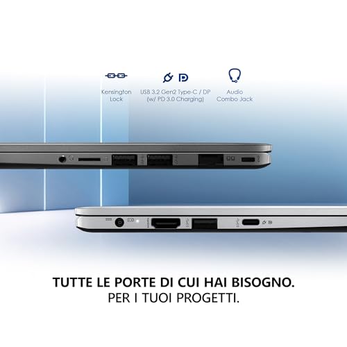 Modern 15 F13MG-074IT, Notebook 15.6” FHD 60Hz, Intel Core i5-1335U, Intel Iris Xe, 16GB RAM DDR4 3200MHz, 512GB SSD PCIe4, WiFi 6E, Win 11 Home [Layout e Garanzia ITA] - Notebook - Immagine 4