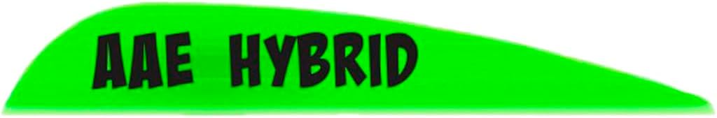 AAE Hybrid 23 Vanes Bright Green 50 pk.