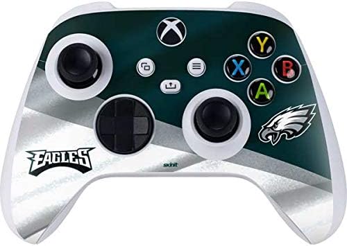 Skinit Decal Gaming Skin Compatible with Xbox Series S Controller - Officially Licensed NFL Philadelphia Eagles Retro Logo Design