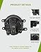 AUTOSAVER88 Fog Lights Compatible with 2011 2012 2013 2014 2015 2016 2017 2011-2017 Sienna (Not Fit SE Models) Fog Lamps with H11 12V 55W Bulbs & Wiring Harness Clear Lens