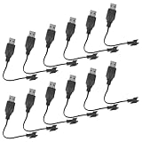 Longueur pratique : le câble de chargement USB de 10 cm offre une longueur idéale pour une utilisation et un rangement faciles. adaptateur secteur pour machine à bulles