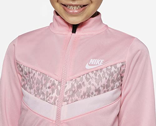 Nike Toddler Girl Therma Full Zip Tricot Jacket And Pants 2 Piece Set (E_P(16I502-AB6)/W, 2T)3