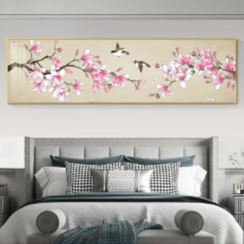Décoration murale art floral pour habiller un grand mur vide - 3