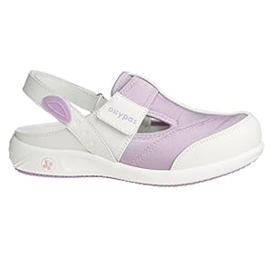 Oxypas Dames Anais Veiligheidsschoenen, White Lic, 38 EU