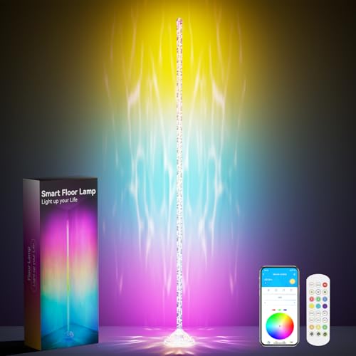 TJOY RGB Crystal Floor Lamp with App & Remote