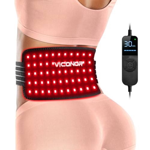 Red Light Therapy Belt, Infrared Light Therapy, 3-in-1 LED Bead, Pain Relief, red-Light Therapy for Dogs, Shoulder, Back, Knee