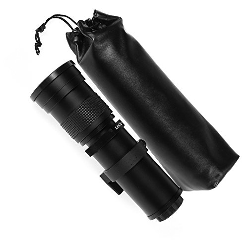 Teleobjektiv Hersmay 420-800mm f/8.3-16 für Canon EOS Kameras