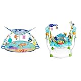 Bright-Starts, Gimnasio y Manta de Actividades para bebé Buscando a Nemo