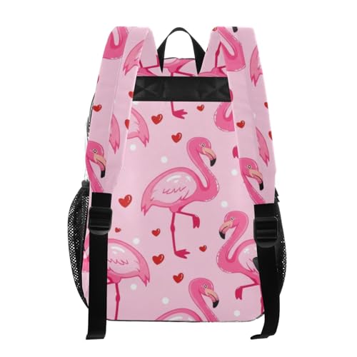 Clear Backpack Women Cute Cute Flamingos Pink Girls Backpack Kids Boys Approved Shoulder Bag3