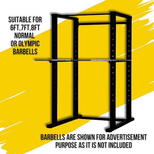 Image of HASHTAG FITNESS Power Squat Rack for Home Gym Made by 4 X 2 (Gym Power Rack & Gym equipments for Home)
