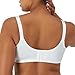 Bali Women's Double Support Wire-Free Bra, White, 38D