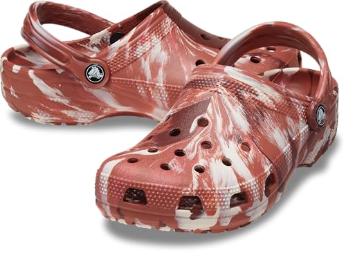 Image of Crocs Unisex Adult Classic Marbled Tie-dye Clogs