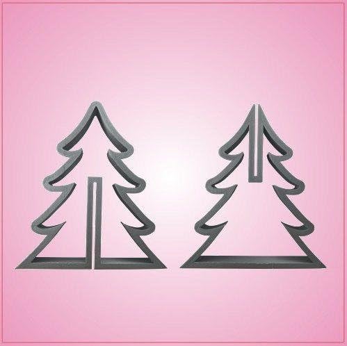 3dクリスマスツリークッキーカッターセット