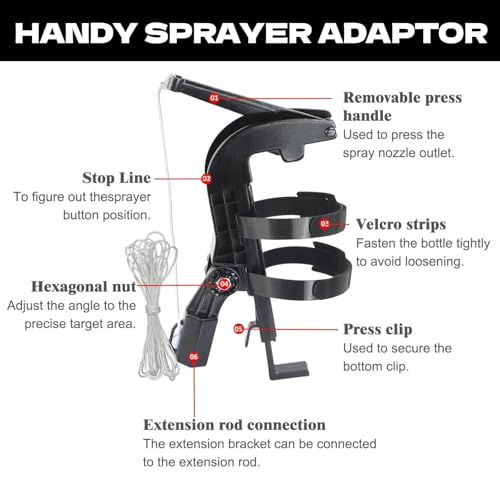 Sprühdosen Verlängerung Mit 3.6 M Teleskopstange Thread 3/4\, wespenspray Für Wespenschaum/Wespenspray Spray, Spritzlackierung (A)