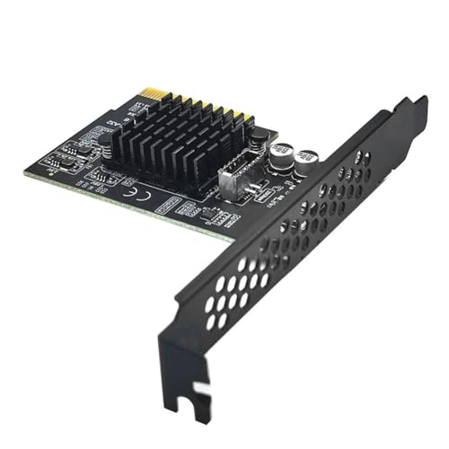 Adaptador PCIe 4X USB 3.2 Gen2x2 20Gbps con Conector Interno Type-E Frontal 2