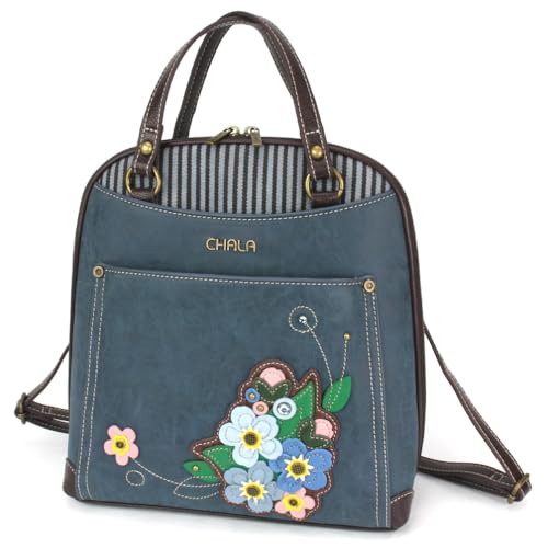 Image of CHALA Convertible Backpack Purse - Women Convertible Shoulder Purse with Adjustable Strap