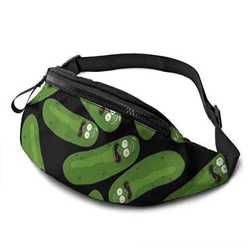 HOIH Ri-CK et Mo-RTY Sac de Taille décontracté de Course Unisexe, Sac de Sport de randonnée Cover