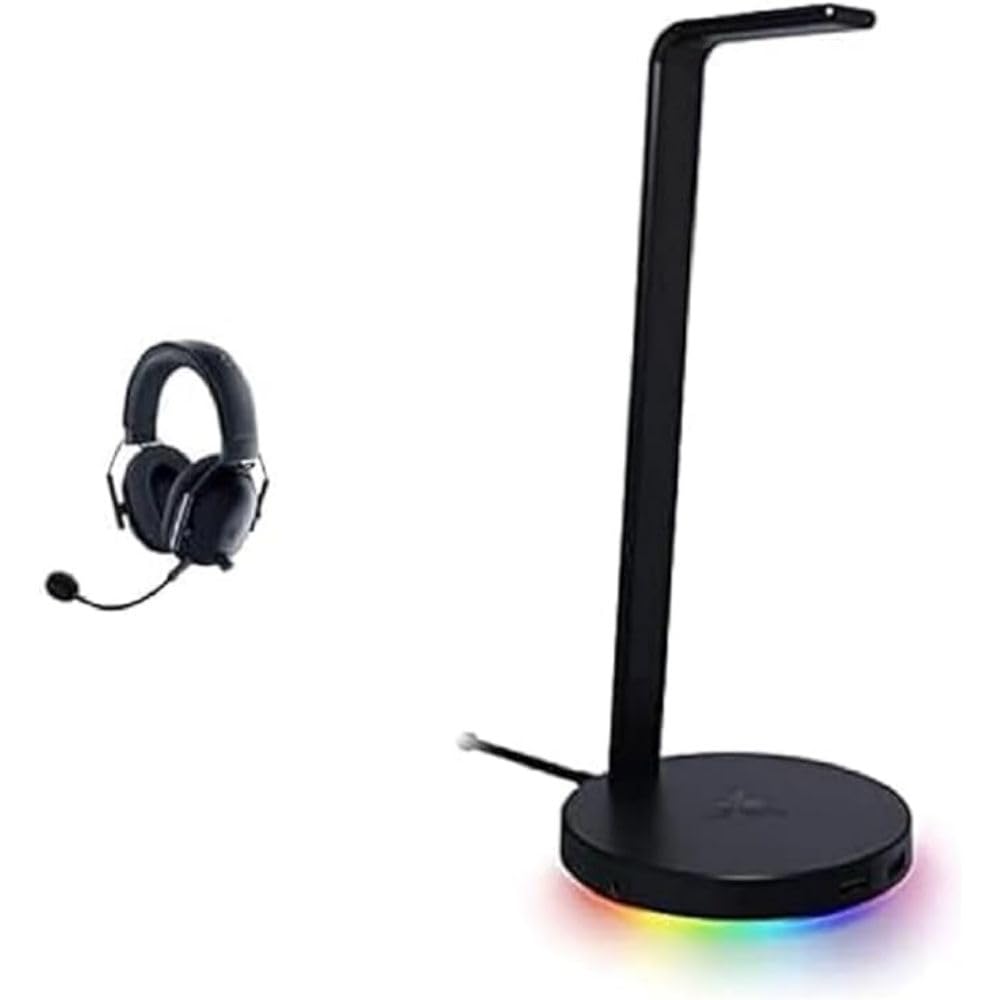 RazerBlackShark V2 Pro (2023) - Black + Base Station V2 Chroma
