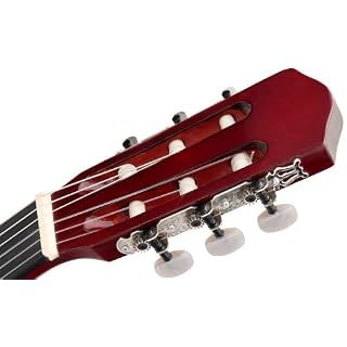 Classic Cantabile AS-851 Pack Guitare Classique 1/2 Nature – Cordes en Nylon d’étude – Guitare de concert idéale pour débutants, enfants – Avec accessoires - Les Beatles, Paul McCartney, John Lennon, RIngo Starr, George Harrison Classic Cantabile AS-851 Pack Guitare Classique 1/2 Nature - Cordes en Nylon d'étude - Guitare de concert idéale pour débutants, enfants - Avec accessoires – Image 5