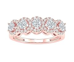1 Carat 14K Rose Gold