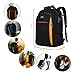 MATEIN Business Laptop Rucksack 15,6 Zoll Reise Laptoptasche mit USB Ladeanschluss Wasserabweisend Daypack Arbeit College Computer Herren Damen, Schwarzorange