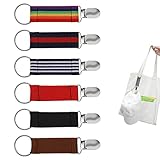 TOYMIS 6 Stück Hutclips Huthalter Clip Hutclip für Tasche Taschenclip Sonnenhuthalter Taschenclip für Erwachsene Outdoor-Reisezubehör Hutbegleiter