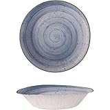 Algon Robuste 6/U-Schale aus Pappe für Lebensmittel, ideal für Suppen, Salate, Desserts und Mahlzeiten zum Mitnehmen, Swirl