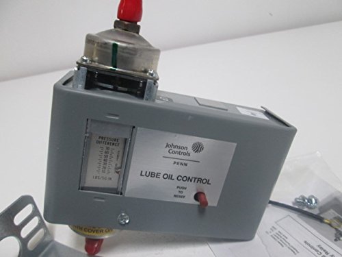 Johnson Controls P128AA-1C Lube Oil Pressure Control, 8 to 70 psi