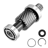 AotoParts Input Shaft Kit Compatible with EZGO TXT Electric Golf Cart 1994-Up & Marathon 1988-1994, 21 Tooth 19 Splines, 1.5