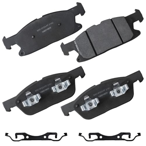 Image of Bendix Premium SBC2180 Ceramic Front Brake Pads for Ford Edge 2019, Edge 2024-2021, Lincoln Nautilus 2022-2019