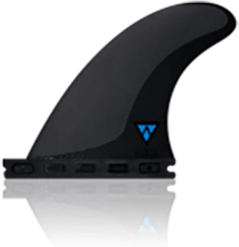 Future Fins QD2 4.00 Alpha Quad Rear Fin Set Carbon/Blue