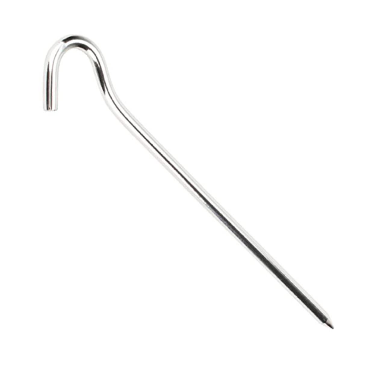 10 Stück Aluminium-Hering, Metallpfähle, Spikes, Camping-Zelt, Camping-Überdachung, Zelt, Poolleiter, Matte, Zelthering, Camping-Hering, Zelt für Camping, robuster Zelt-Markisen-Hering, Camping-Vorz