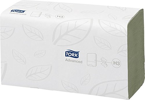 Tork Toallas/290179 verde zigzag 2 capas contenido 3.750 piezas