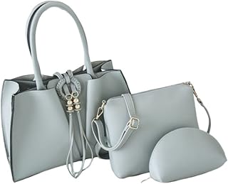 3 Pçs Bolsa De Mão Para Terno Feminino Conjunto Para Bolsa Feminina Azul Conjunto De Bolsa Feminina Conjunto De Bolsa De Ombro Feminina Conjunto De Bolsa Feminina Miss