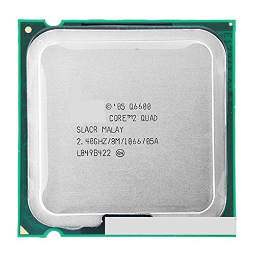 Modello: Core 2 q6600 componenti per computer 4 Core Core 2 Quad Q6600 Socket LGA 775 Prosesor CPU 2,4 GHz/8 M/1066 M Hz) Precisione di fabbricazione