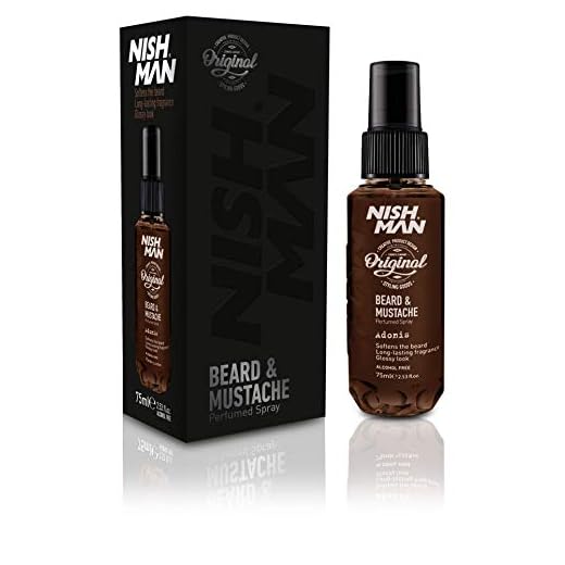 Nishman Beard & Mustache Parfumed Spray Adonis 75 ml
