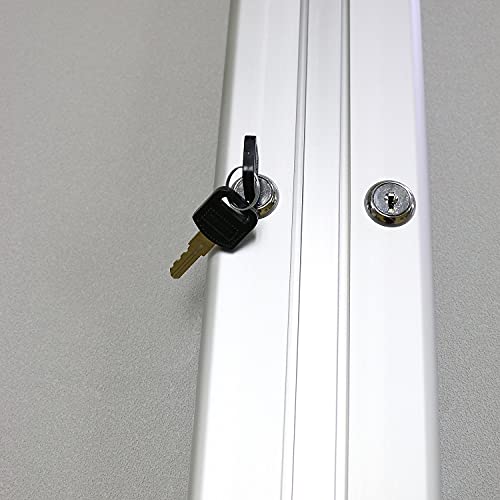 Ghent 36"X60" 2-Door Outdoor Enclosed Vinyl Bulletin Board, Shatter Resistant, With Lock, Satin Aluminum Frame - Silver (Pa23660Vx-193), Made In The Usa #TOP3