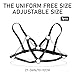 Harness for Women Fashion,Goth Harness,Chain Bra,Black Bra Caged Body Chain,Suitable for Dating Halloween Dance Festival Carnival Costumes (Black)