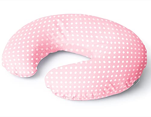 Niimo Almohada Embarazada - Cojín Lactancia Multifuncional, Cojin Lactancia Bebe con Funda 100% de algodón, Almohada …