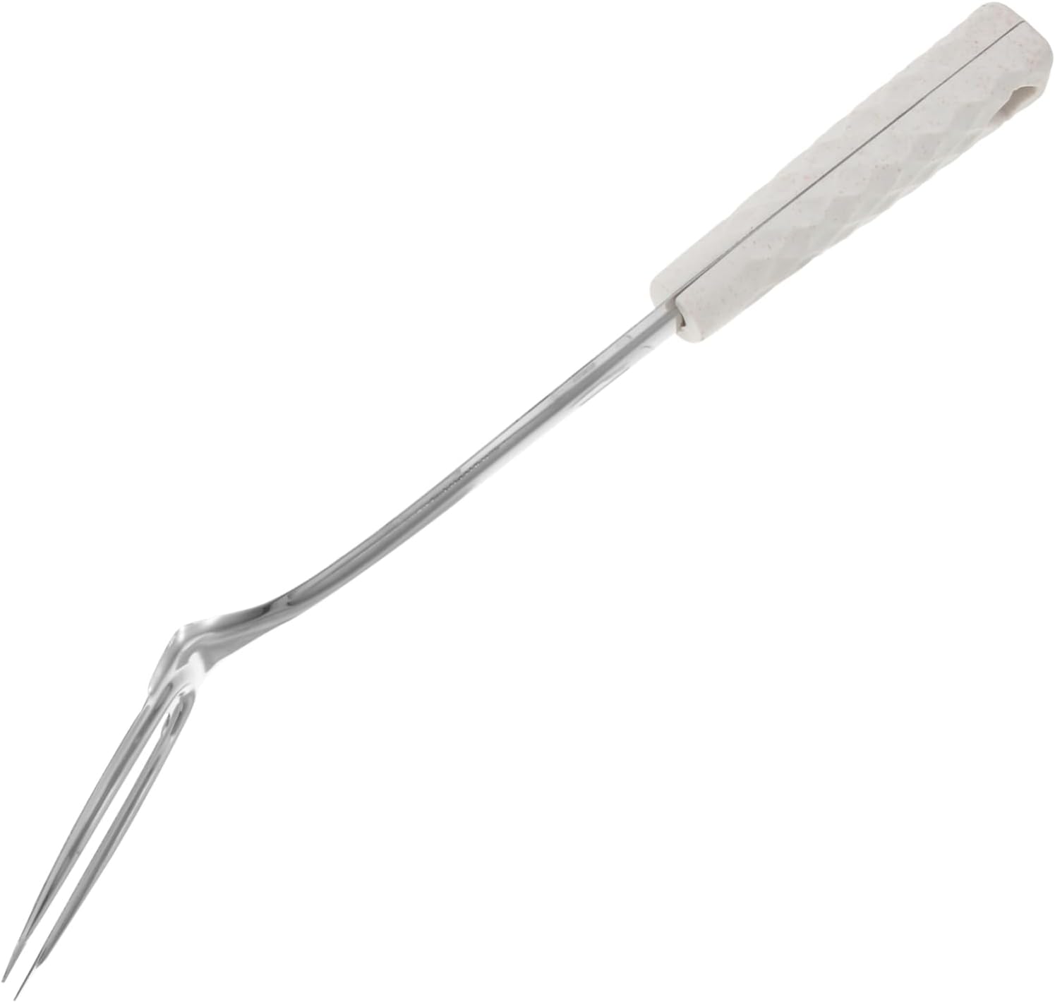 Stainless Steel Carving Fork, Silver Meat Serving Utensil for Kitchen