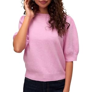 VERO MODA Vmdoffy 2/4 O-Neck Pullover Ga Noos