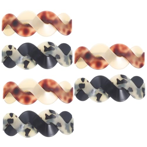 Barrettes à cheveux antidérapants pour coiffure femme et pince écaille de tortue