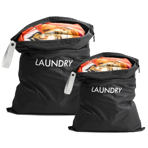 WiseBoy 2-Pack Travel Laundry Bags