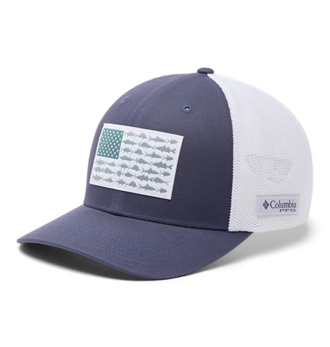 Image of Columbia Unisex Adult PFG Logo Mesh Ball Cap