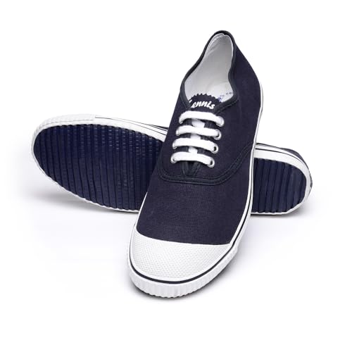 Image of SCHOOL BIRDS Tennis Shoe for Adult Boys and Girls | PT Canvas Uniform School Shoe