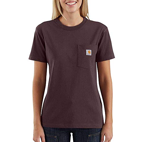 Image of Carhartt Women's Iconic WK87 Pocket T-Shirt Closeout