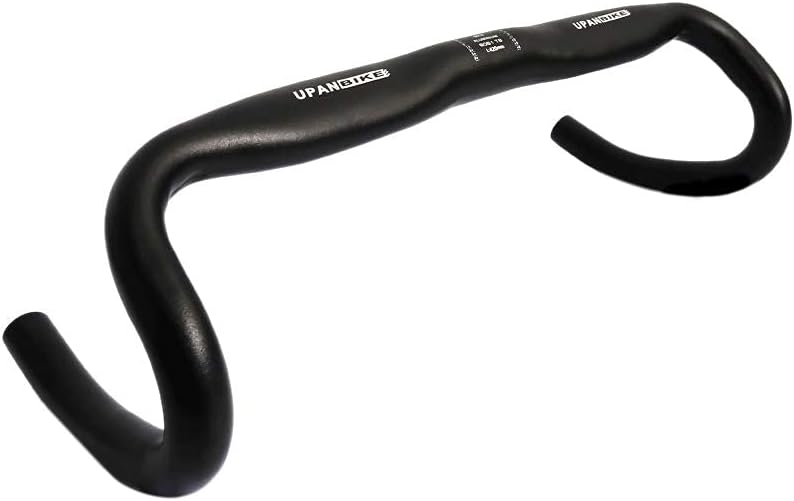 UPANBIKE Bike Drop Handlebar Aluminum Alloy Bent Handlebar ฮฆ31.8mm 420mm For Fixed Gear Bike Road Bicycle BMX Bicycle