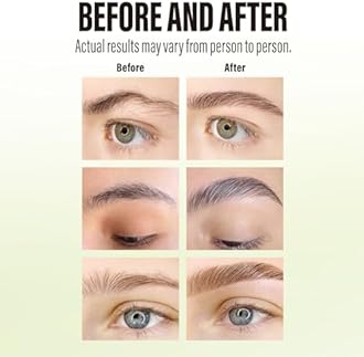 YOUNG VISION Eyebrow Gel - Long-Lasting Brow Glue, Waterproof Clear Brow Gel, Smudge-Resistant, Quick-Dry Brow Wax for Defined Brow Sculpting